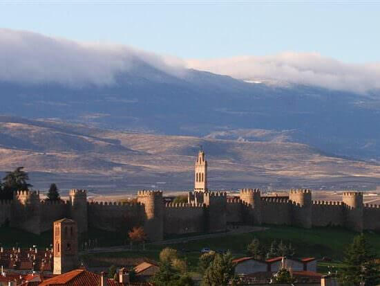 Vistas de la Muralla de Ávila