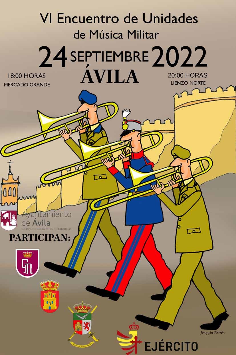 VI Encuentro de Unidades de Música Militar Ávila Turismo