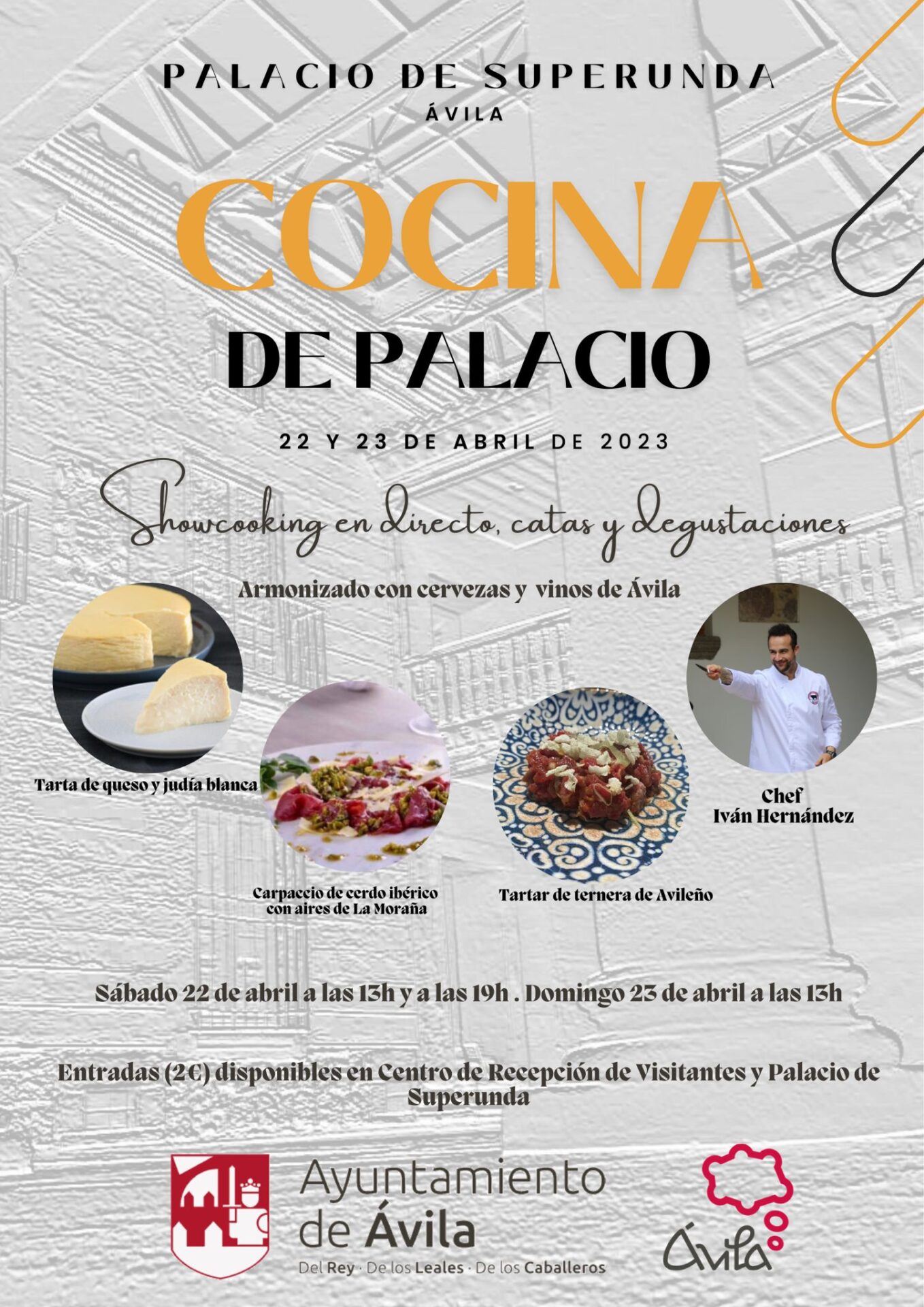 Cocina de Palacio Ávila Turismo