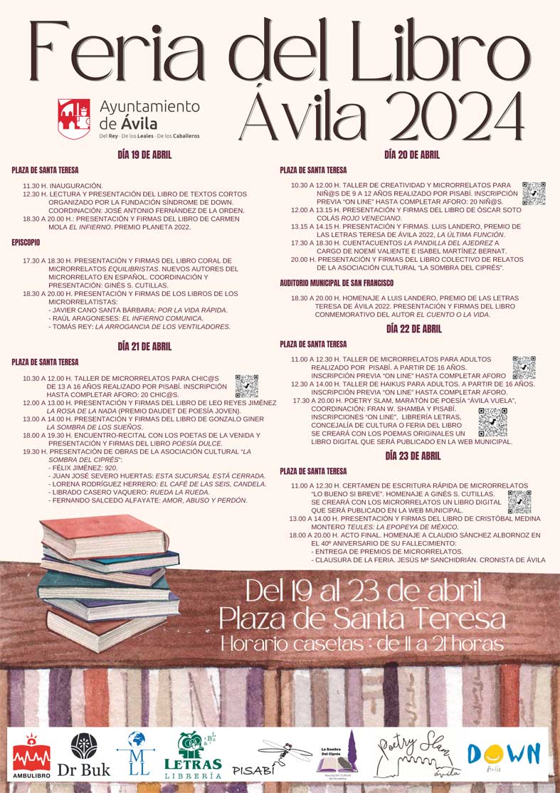 Feria del Libro Ávila Turismo