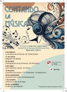 Contando la música Ávila Turismo