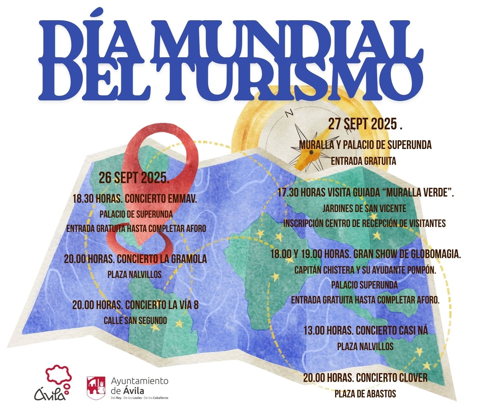 Día Mundial del Turismo Ávila Turismo