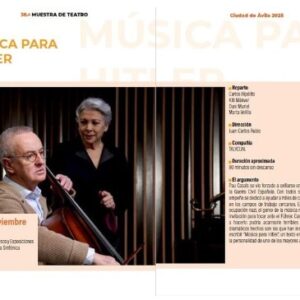 38ª Muestra de Teatro. Música para Hitler Ávila Turismo