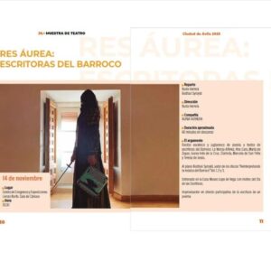38ª Muestra de Teatro. Res Áurea: Escritoras del Barroco Ávila Turismo