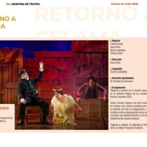 38ª Muestra de Teatro. Retorno a Celama Ávila Turismo
