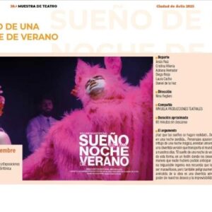 38ª Muestra de Teatro. Sueño de una noche de verano Ávila Turismo