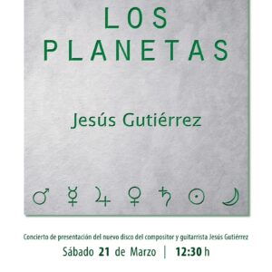 Presentación Los Planetas. Jesús Gutiérrez Ávila Turismo