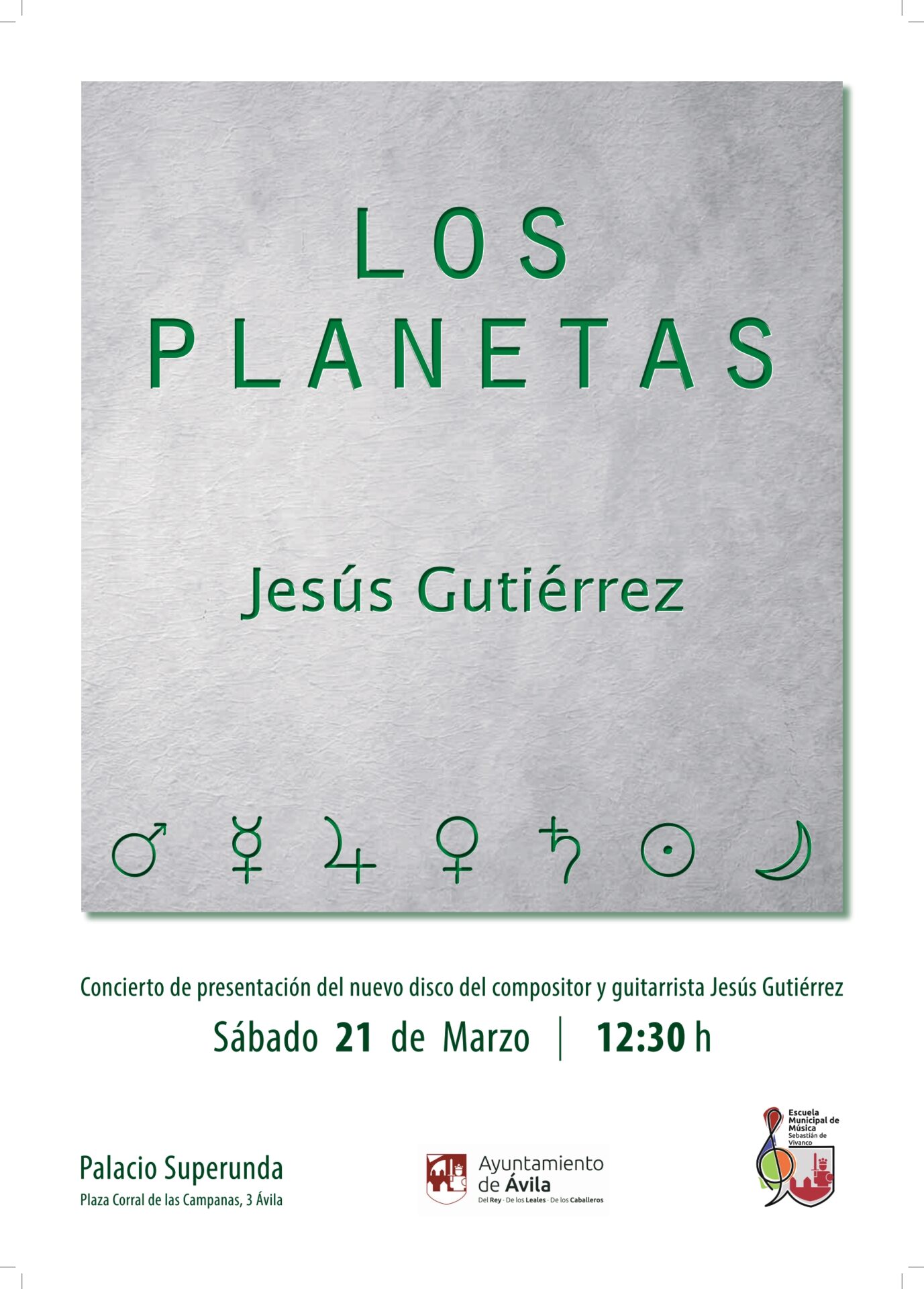 Presentación Los Planetas. Jesús Gutiérrez Ávila Turismo
