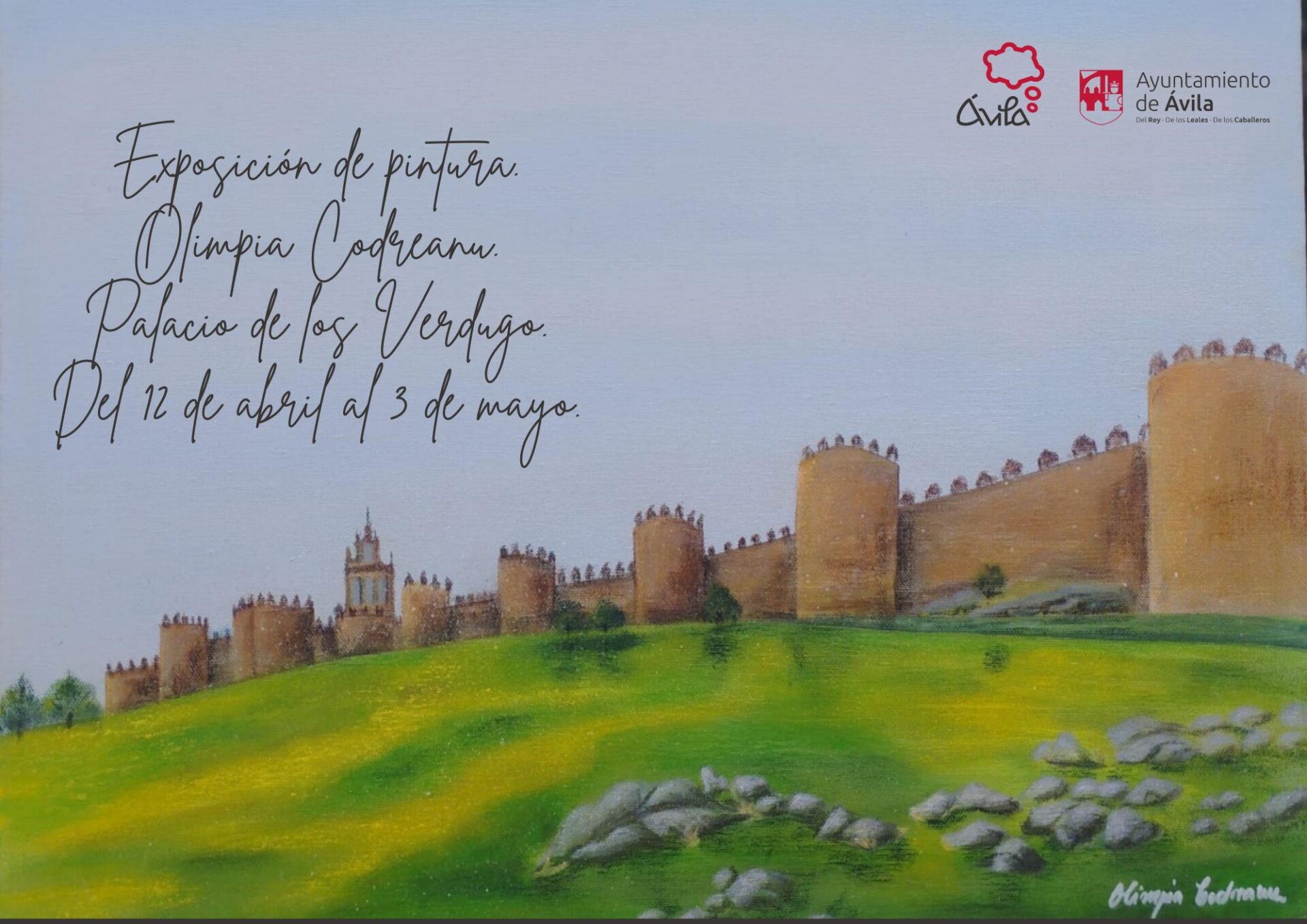 Exposición Olimpia Codreanu Ávila Turismo Exposición Olimpia Codreanu Ávila Turismo