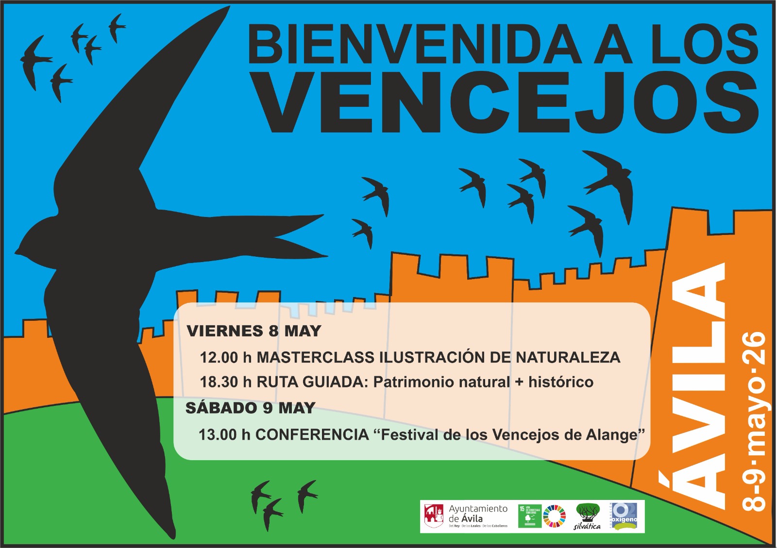 Bienvenida a los Vencejos Ávila Turismo