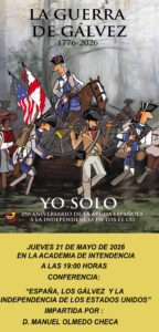 Conferencia "España, los Gálvez y la independencia de los EEUU" Ávila Turismo