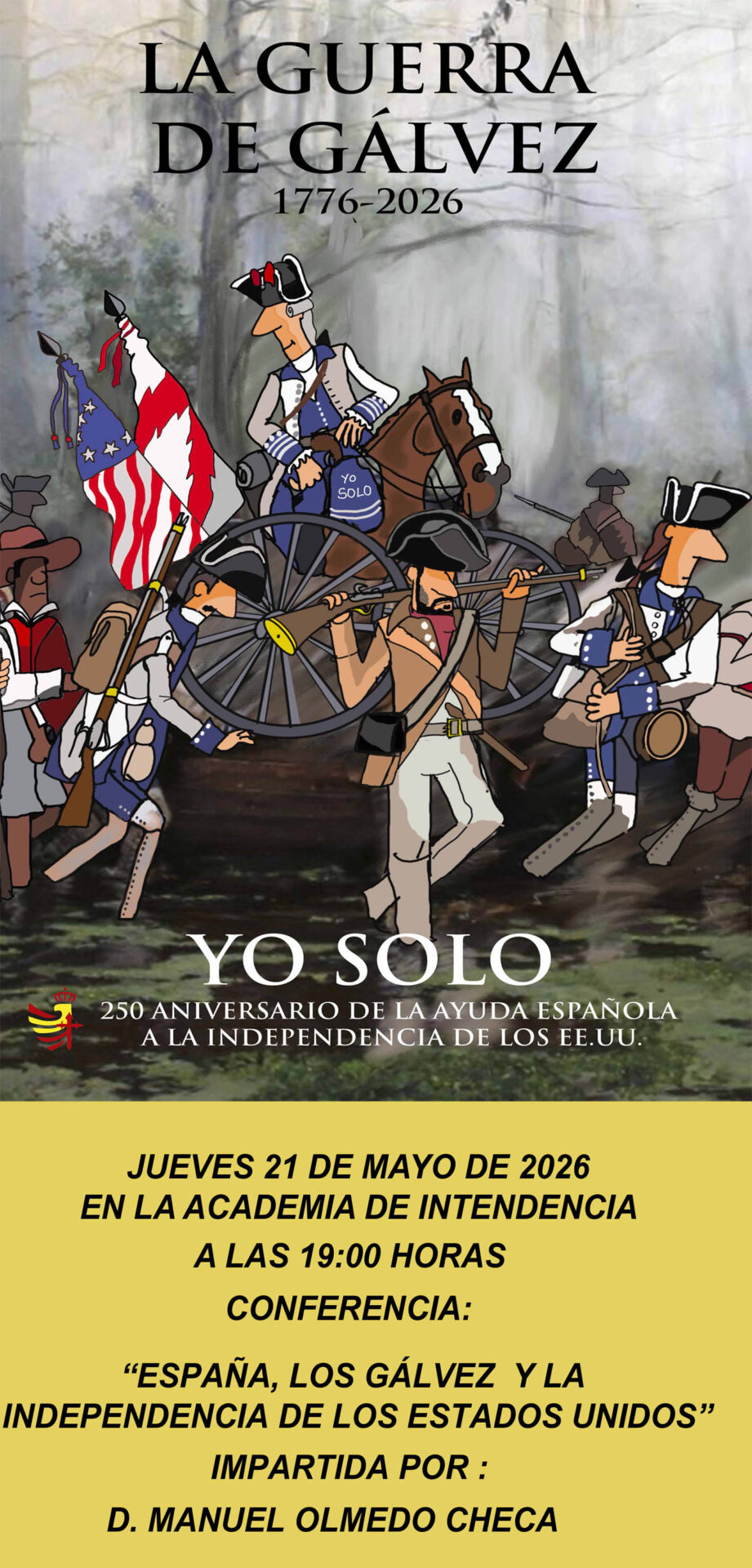Conferencia "España, los Gálvez y la independencia de los EEUU" Ávila Turismo