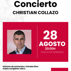 Viernes de Palacio: Concierto Christian Collazo Ávila Turismo