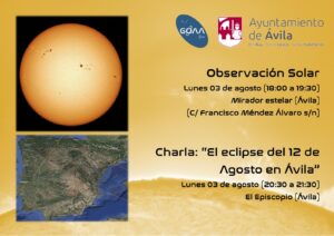 Charla y Observación solar Ávila Turismo