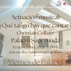 Actuación musical "¿Que tango hay que cantar?" por Christian Collazo. Ávila Turismo
