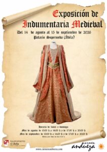 Exposición de indumentaria medieval Ávila Turismo