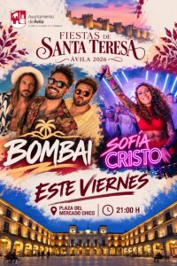 Concierto Bombai y Sofía Cristo Ávila Turismo