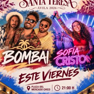 Concierto Bombai y Sofía Cristo Ávila Turismo