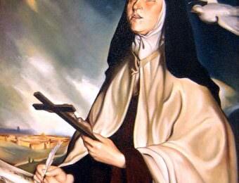 Pintura de Santa Teresa